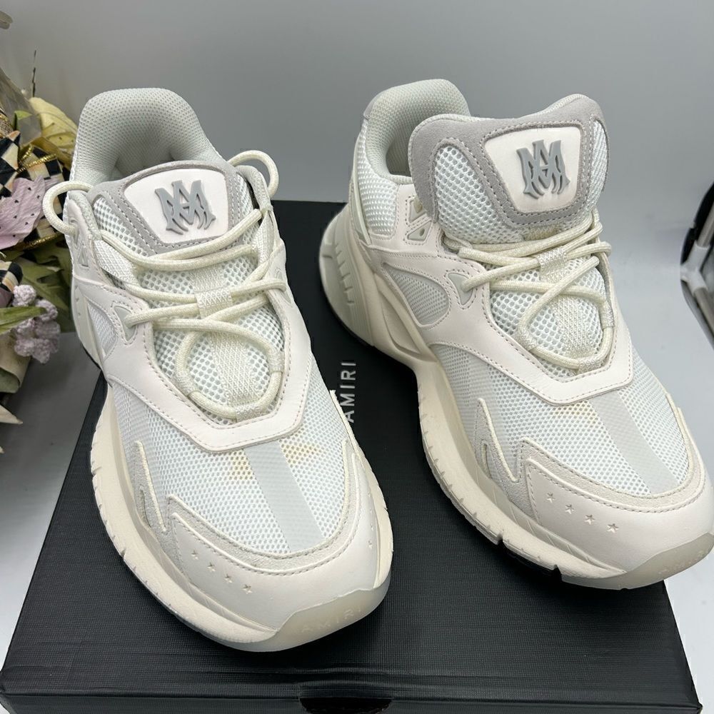 Men’s Amiri leather/mesh sneakers size 11